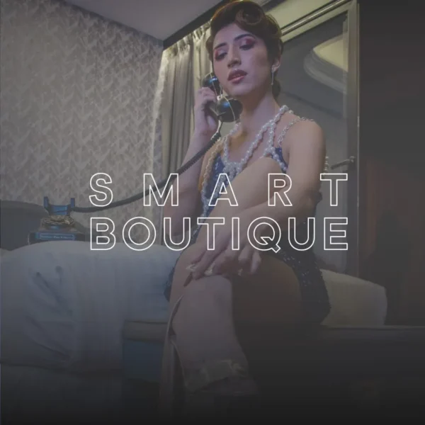 Visita la smart boutique del hotel Hive en Ciudad de México, con una selección de productos modernos y exclusivos en exhibición.